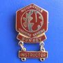 MOTORCYCLE TRAINING SCHEME (Surrey) - enamel badge with an INSTRUCTOR bar (c.1990's). Scarce with any added bar(s). Image 2