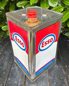 Vintage Esso 20L Oil Tin