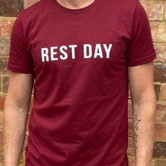 REST DAY Unisex T-Shirt  -  Local Print, High Quality