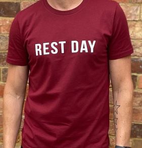 REST DAY Unisex T-Shirt  -  Local Print, High Quality