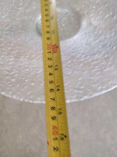 Beautiful Wavy glass bowl designed by Roberto Niederer associated with the Swiss Glasi Hergiswil. Bowl is an eye-catcher for every interior!
