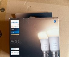 Philips Hue White Smart Bulbs B22 Twin Pack