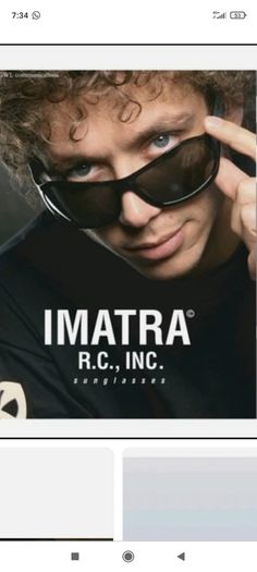 Designer unisex Italian sunglasses