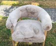 NEXT Aire Oslo Faux Fur Mink Chair