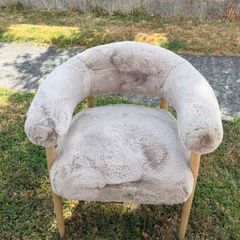 NEXT Aire Oslo Faux Fur Mink Chair