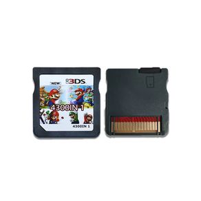 4300 in 1 Compilation DS NDS 3DS 3DS NDSL Game Cartridge Card Video Games Handheld Player (R4 card)