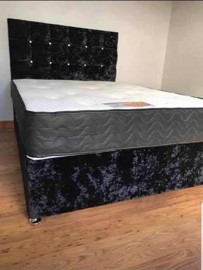 Brand New Stylish Divan Beds. 3ft, 4ft, 4ft6, 5ft And 6ft Sizes Available . Tufted Mattresses, Drawers Option, And Multiple Headboard Designs Instock
