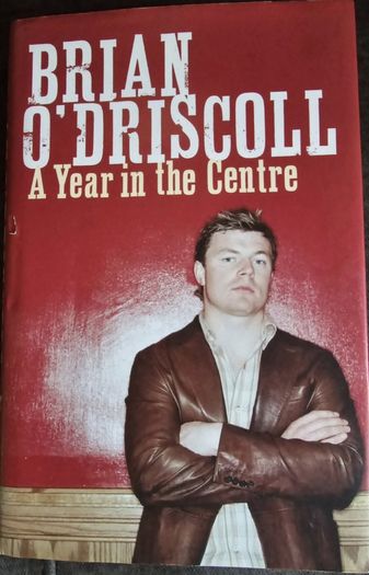 Brian O'Driscoll signed book