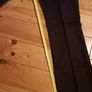 BNWT Chocolate Brown Linen Trousers Size 10 Image 4
