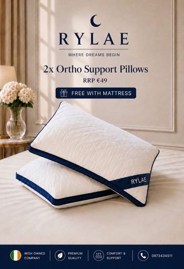 Mattress Ortho Blu Gel 1000 Pocket  Pillow Top