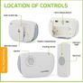 LLOYTRON Wireless Portable Door Bell PLUS 2 Chimes Image 7