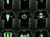 Glow In The Dark T-shirts Tee Top Shirt Great Gift Present