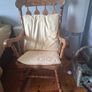Wooden rocking chair Image 2
