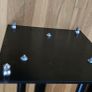 Hama Set of 2 Speaker Stands for Heavy Boxes with Cable Grommets, Vibration Dampers, Universal Stand, Height 64 cm, Max. 30 kg, Black Image 2