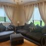 4 Seater Sofa cuddler chair and Pillow Back Cuddler Sofa Image 2