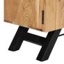 TV Cabinet 140x30x45 cm Solid Acacia Wood Image 7
