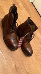 Jack and Jones leather boots - size 40