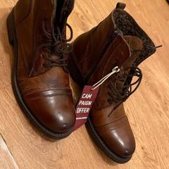 Jack and Jones leather boots - size 40