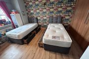 New bed with mattress