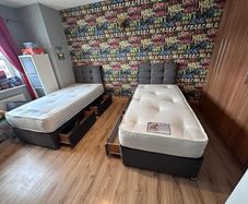 New bed with mattress