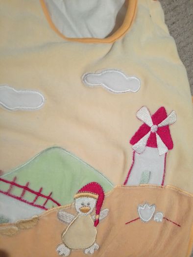 French Grobag sleeping bag velour Doudout et Compagnie 3-6 months