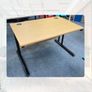 5 X 1200mm Oak Office Desks - Grade A Image 2
