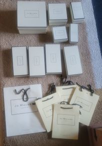 Jo Malone 9x Gift Boxes and 5x Gift Bag Bundle