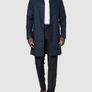 find. Men's Smart Long Length Mac Coat Image 2