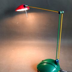 Iconic Milano lamp BENETTON colours