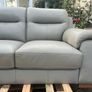 2 seater leather sofa Image 3