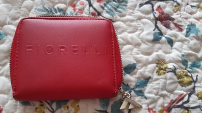 Leather Fiorelli Purse Red