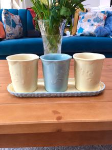 Ceramic plant pot set