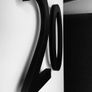 1PC Floating House Number Doorplate Acrylic Mailbox Sign Home Address Plaque Number Sign Plate 0-9  Matte Black Floating House Number Sign Image 4