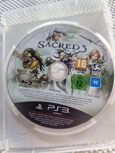 Sacred 3 First Edition PlayStation3 Ps3 Games Original