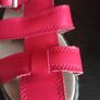 Dr Marten Red Leather Sandals, Size Eu34, Uk 2  Excellent Condition Image 4
