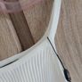 One arm top cream-white strechy size xs s small m Image 2