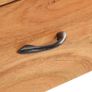 Sideboard 110x30x75 cm Solid Acacia Wood Image 6