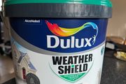 Dulux Weathershield Baltimore Smooth Masonry paint, 10L Tub