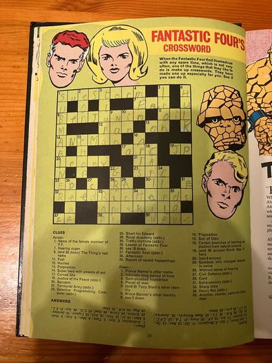 Vintage annual: 'Marvel ' 1967