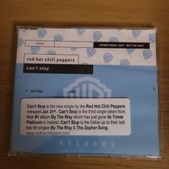 Red Hot Chili Peppers Cant Stop Promo CD