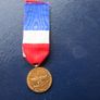 France 1958.Named Civil Award with Rosette.Medal. Image 2