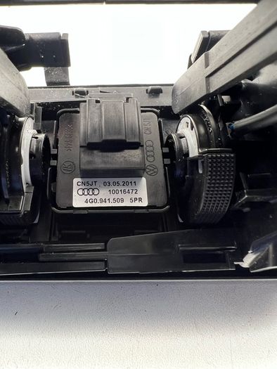 2013 Audi A6 C7 4g Dashboard Centre Air Vent Hazard Switch 4g2820951  Rhd A3l3b57g