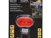 Dunlop - Bicycle Rear Bike 3 LED Super Bright Light