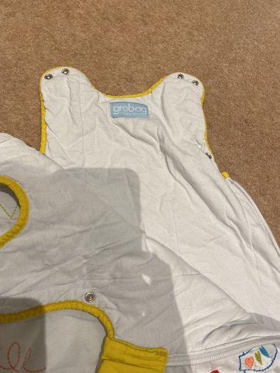 2 grobags grow bags sleepsuits
