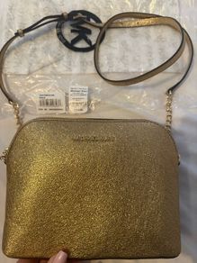 Gold Michael Kors Handbag