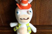Rabbids Play by Play construction worker plush