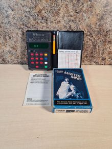 Vintage Invicta Electronic Mastermind Game Board Game Puzzle 1977