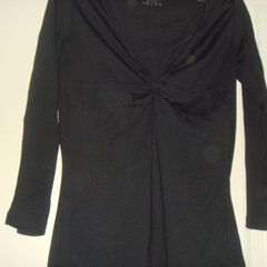 "Savida" Black Long Sleeved Top
