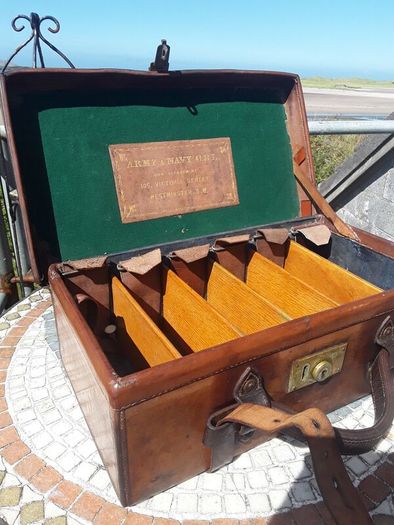 AntiqueArmy & Navy Cartrige Case