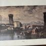 3x Art Framed Pieces Venezia, Rome, Pisa Image 7